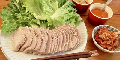 【糖質制限ダイエットレシピ】茹で塩豚のポッサム(アレンジ法も紹介)