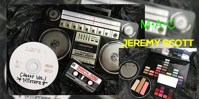 【即売切れ必至!】ラジカセ?CD? M・A・Cとジェレミースコット コラボコスメレビュー