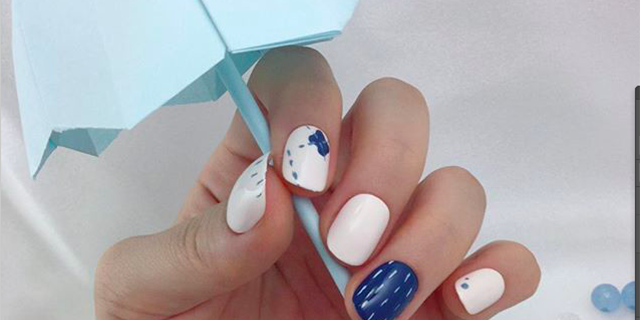 雨の日も気分はウキウキ楽しく♪アンブレラネイル特集