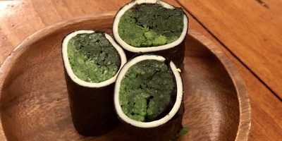 【痩せるお弁当】ほうれん草のチーズロール〜糖質制限にもgood!〜