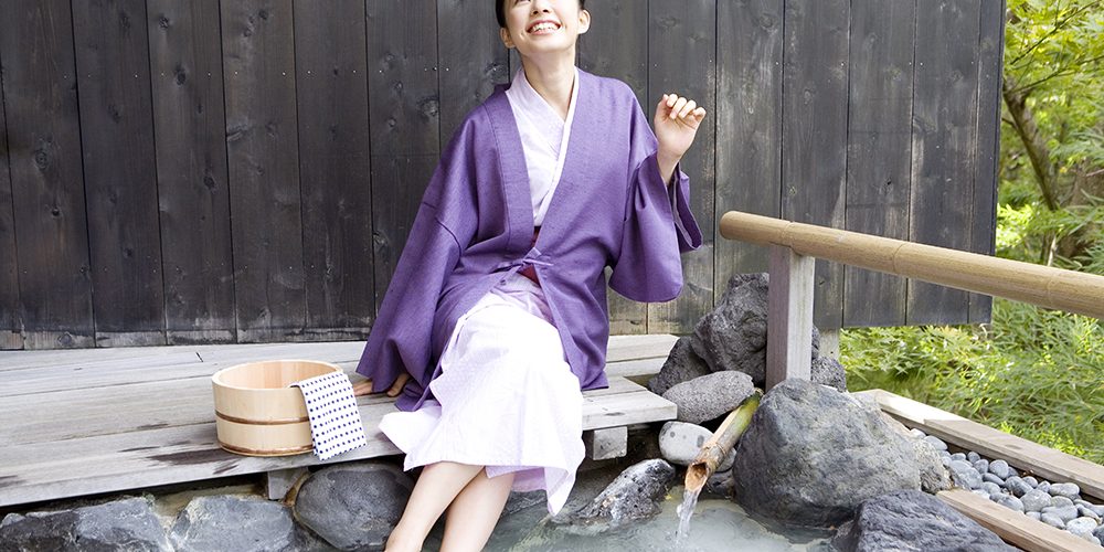 足湯はこんなに癒される♡雨の日にぴったりのリラックス法