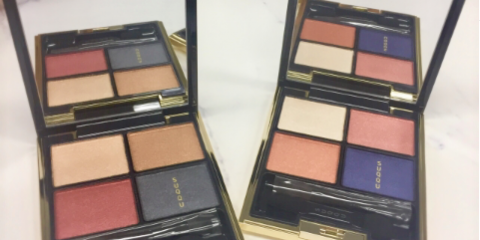 SUQQUの秋新作アイシャドウでメイク!2018秋トレンドの柿色がとってもかわいい♡