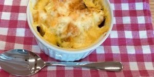 食べて秋枯れ肌予防!肌しっとり潤う「とろとろかぼちゃグラタン」レシピ。フライパン1つでOK!