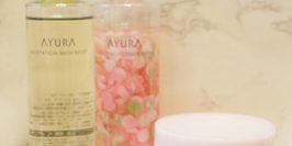 【アユーラクリスマスコフレ2018】1年の疲れを癒す3つの入浴剤がセット!美容にいいお風呂の入り方もご紹介