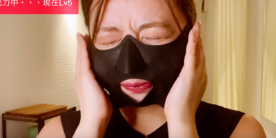 ヤーマンのメディリフト 編集長が施術しながら必死にレビュー。小顔効果はあるのか??